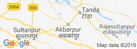 Akbarpur map